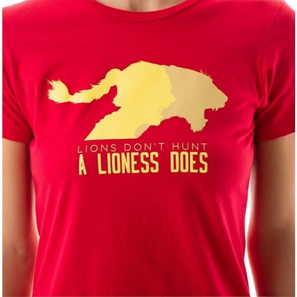 ASICS RED HUNTRESS GRAPHIC SKINNY T-SHIRT SIZE XXL - Picture 7 of 7